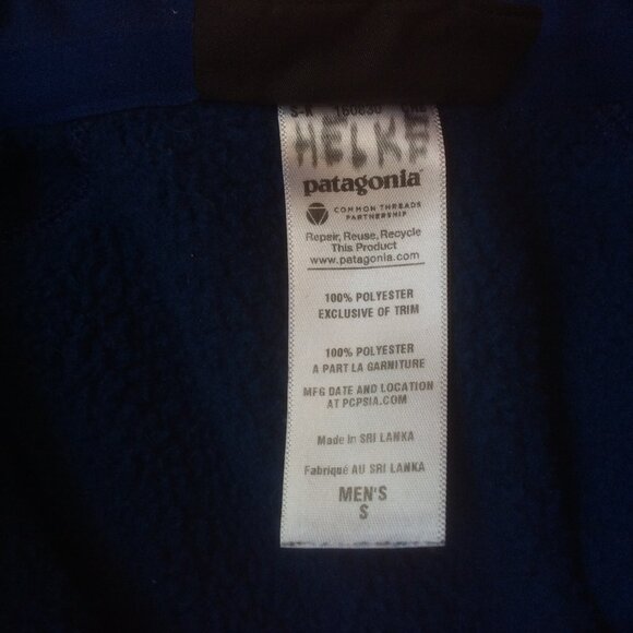 Patagonia Blue Mens Better Sweater® Vest Size Small - Picture 4 of 6